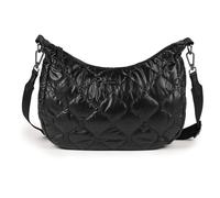 MUNICH Cover FW25 Crossbody Hobo C/Black, Bolsos y Mochilas para Mujer, Negro/Blanco, Medio