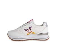 Munich Dash Sky, Zapatillas Mujer, Blanco 007, 39 EU