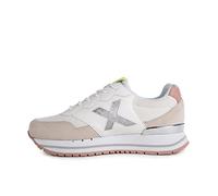 Munich Dash Sky, Zapatillas Mujer, Blanco 010, 38 EU
