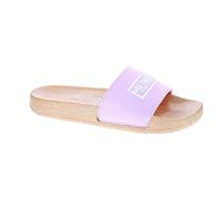 Munich Flat Slider Wood Effect C/Turquoise, Chanclas Unisex Adulto, Turquesa, 37 EU