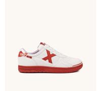 MUNICH G-3 KID 455 Zapatilla de Fútbol Sala Infantil Blanca y Roja 33