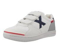 Munich - Zapatilla de fútbol sala G-3 Cinta Adhesiva Niño, Unisex, Blanco, 31