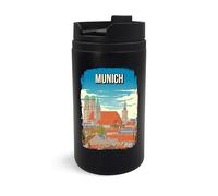 Munich Germany Travel Europe - Taza de viaje, taza de café aislada, taza portátil