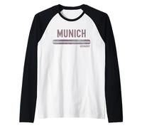 Munich Germany | Vacation Travel Camiseta Manga Raglan
