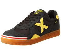 Munich Gresca, Zapatillas Unisex adulto, Negro Amarillo, 39 EU