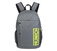 MUNICH Gym Sports Backpack Slim Grey FW24, Unisex Adulto, Gris