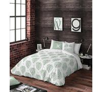 Munich Kenay Funda Nórdica, Algodón, Blanco, Verde, 180 cm