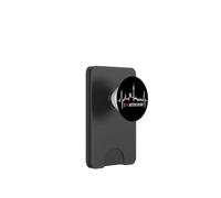 Múnich La Línea del Horizonte Latido del Corazón München PopSockets PopWallet para MagSafe