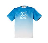 Munich Man Rising tee C/Navy Grad. Shirt, Blue, L para Hombre