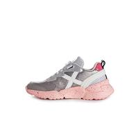 Munich Mini Track VCO, Zapatillas Niñas, Plateado, 24 EU