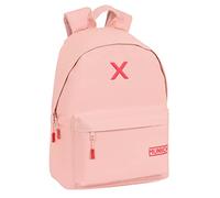 MUNICH - Mochila Juvenil para Portátil 14.1", Ideal para Jóvenes de Diferentes Edades, Cómoda y Versátil, Calidad y Resistencia, 31x16x41 cm, Color Maquillaje