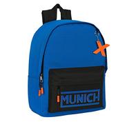 MUNICH - Mochila para Portátil 14.1", Ideal para Jóvenes de Diferentes Edades, Cómoda y Versátil, Calidad y Resistencia, 31x16x40 cm, Color Azul eléctrico