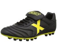 Munich Mundial U25, Botas de fútbol Unisex Adulto, Negro (Black/Yellow), 43