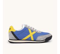 MUNICH RIBER 12 Zapatillas clasicas y planas Azul Gris y Amarillo 39