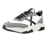 Munich Scarpe Donna Sneaker Wave 168 in Pelle/Ecopelle Bianco/Grigio D25MU10 8770168