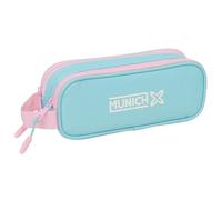 Safta Portatodo Doble Munich Sky – Estuche infantil cómodo y versátil 21x6x8 cm