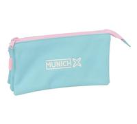 Munich Sky - Portatodo Triple, Estuche Infantil, Estuche Niño, Ideal para Niños en Edad Escolar, Cómodo y Versátil, Calidad y Resistencia, 22x3x12 cm
