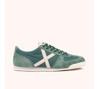 MUNICH STEREO 05 Sneaker Urbana Casual Verde y Crema 39