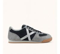 MUNICH STEREO 11 Sneakers de diseño retro Negro, Gris y Plata 36