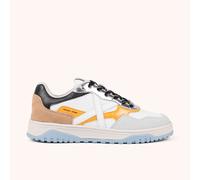 MUNICH TENNEZ WMN 04 Zapatillas Retro tenis y skate Blanco y Naranja 36