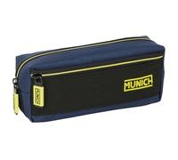 MUNICH Portatodo escolar Track - Triple, estuche infantil cómodo y resistente, Pequeño 22x6x8.5 cm