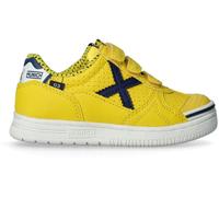 Munich - Zapatilla de fútbol sala G-3 Cinta Adhesiva Niño, Unisex, Amarillo, 28