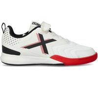 Munich - Zapatilla de fútbol sala Rondito Elastic Laces Niño, Unisex, Blanco, 30
