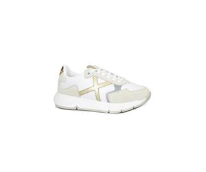 MUNICH Zapatillas deportivas bajas 'MUNICH 4191005 05 MAMBA bianco beige scarpe donna sneakers lacci pelle' blanco 37 EUR
