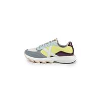 MUNICH Zapatillas deportivas bajas 'Ready' amarillo / gris / lila oscuro / blanco 39 amarillo / gris / lila oscuro / blanco