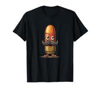 Munición de Bala Barbuda Divertida Camiseta