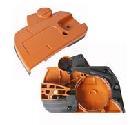 munirater 445 450 - Cubierta de embrague con montaje de freno de cadena de repuesto para motosierra Husqvarna 445 450, piezas de repuesto OEM 544097902