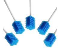MUNKCARE Oral Care Swabs Disposable- Blue 100 Counts