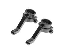 Muñón dirección coche RC Para Tamiya Para BBX BB01 1/10 Brazos Suspensión Metal Juego Nudillos Dirección Copa Dirección Accesorio De Modificación Para Coche RC(Black)