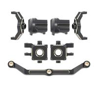 Muñón dirección coche RC Para TRX-4M Para Defender Para Bronco 1/18 Bloques De Ruedas Enlace De Servo Muñón De Dirección Cubierta De Diferencial Accesorios De Actualización De Orugas RC