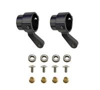 Muñón dirección coche RC Para WPL C14 C24 C34 C44 B14 B1 B16 B24 B36 Para MN D90 D91 Para MN99S Kit De Copa De Dirección De Puente De Eje Delantero De Metal Repuestos Para Coche RC(Black)