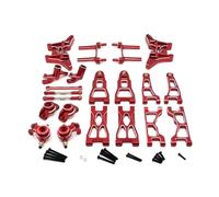 MuñóN DireccióN Rc Para UD1201 UD1202 UD-12pro 1/12 Delantero Trasero Superior Inferior Para Brazo Oscilante Copa Grupo De Dirección Varilla Suspensión Juego Soportes Carcasa Coche RC(Red)