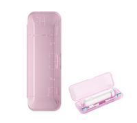 MUNSKT 1 estuche de viaje para cepillo de dientes Laifen Wave y cabezales de cepillo, caja de almacenamiento de polvo duro transparente para cepillos de dientes eléctricos, para viajes, viajes de