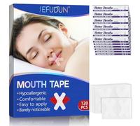 MUNSKT 120Pcs Tabletas de Cinta Bucal 30Pcs Tiras Nasales para Dormir,Cinta Bucal para Mejorar el Sueño Nocturno,Reducir la Respiración Bucal,Anti Ronquidos Dejar de Roncar Tiras Bucales para