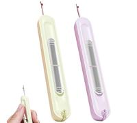 MUNSKT 2 In 1 Enhebrador De Agujas De Coser A Mano, 2 PCS Enebradores De Agujas De Coser Portátil, Para La Costura Fácil, Bordado, Y La Eliminación Rápida De Hilo
