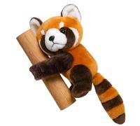 MUNSKT Animal Panda Raccoon Plush Snap Pulsera, regalos de bandas de tapping