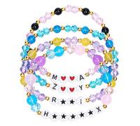 MUNSKT K Pops DemOn Singer Hunters Merch Inspired Pulseras,3 pulseras de Korea Pop Girl Merch Set,Stackable Stretch Pulseras Beaded Pulsera Jewelry Accessories Gifts for Fans, talla única, Poliéster