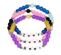 MUNSKT K Pops DemOn Singer Hunters Merch Inspired Pulseras,3 pulseras de Korea Pop Girl Merch Set,Stackable Stretch Pulseras Beaded Pulsera Jewelry Accessories Gifts for Fans