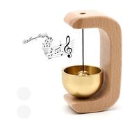 MUNTE Timbre Puerta de Madera, Campana para Abrir Puertas Forma-C, Timbre Magnético Puerta con Cinta de Doble Cara, Tono de Llamada Agradable, para Frigoríficos, Salas de Estar, Cafeterías