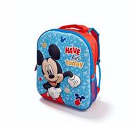 MUNTRADE Mochila Infantil 3D Mickey Mouse Azul
