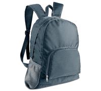 MUNTRADE Mochila Plegable Ultraligera 15L Color Gris | Mochila Portátil Para Deporte, Viaje, Senderismo, Ciclismo...