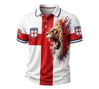 Munweiyu Polo de Inglaterra para hombre del Campeonato Mundial de Fútbol Copa del Mundo Camiseta de Fútbol de la Copa del Mundo Camiseta de Fútbol de la Copa del Mundo United Kingdom Uk Camisetas