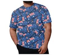 Munweiyu United Kingdom Raglan Shirt Herren Große Größe Tshirt England Flagge T Shirts Union Jack T Shirt British Tees Tops Uk Bandera Print Tee Shirts Großgröße Sweatshirt für UK Fans