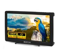 MUNYEAH Monitor portátil M1020 de 10.1 pulgadas Full HD Ips 1920X1080 400Nits con Hdmi, VGA para Windows 11/10/8/7 PS compatible con Xbox Raspberry Pi 5/4/3 altavoces integrados compatibles con Vesa