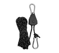 MUNZE 1 Piezas Cordón Tiendas Campaña Reflectantes, Cuerdas Tensoras Reflectantes 4 M 4 Mm,Cuerda De Nailon De Tienda, Cuerdas Reflectantes Con Tensor Cuerdas Tipo Tienda De Campaña.