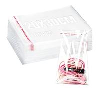 MUNZE 100 Pcs Bolsas Transparentes, 20X30Cm, Con Solapa Peel & Seal, Plástico Celofán